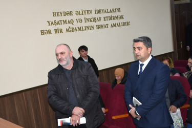 26 noyabr 2025-ci il tarixdə Ağdam Rayon İcra Hakimiyyətində vətəndaşların növbəti qəbulu keçirilib