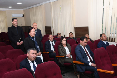 29 aprel 2026-cı il tarixdə Ağdam Rayon İcra Hakimiyyətində vətəndaşların növbəti qəbulu keçirilib