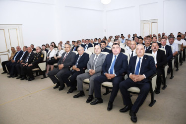 23.06.2026-cı il tarixdə Ağdamda 23 İyun - Dövlət Qulluqçularının Peşə Bayramı Gününə həsr olunmuş tədbir keçirilib