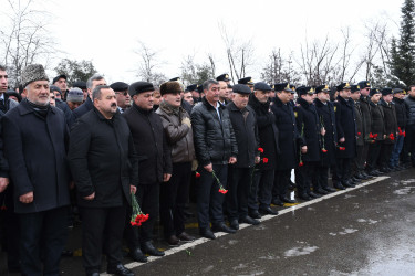 Ağdamda 20 Yanvar faciəsinin 36-cı ildönümünə həsr olunmuş anım mərasimi keçirilib