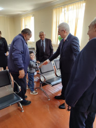 Milli Məclisin deputatı Bəxtiyar Əliyev rayonun Əhmədağalı kəndində seçiciləri ilə görüşüb