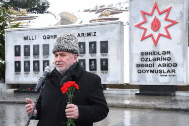 Ağdamda 20 Yanvar faciəsinin 36-cı ildönümünə həsr olunmuş anım mərasimi keçirilib
