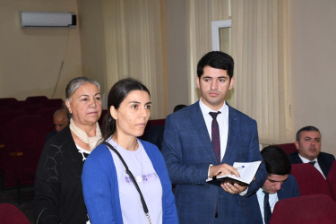 17 sentyabr 2025-ci il tarixdə Ağdam Rayon İcra Hakimiyyətində vətəndaşların növbəti qəbulu keçirilib