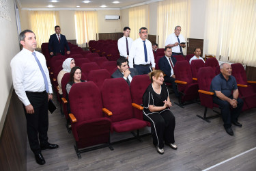 01 iyul 2026-cı il tarixində Ağdam Rayon İcra Hakimiyyətində vətəndaşların növbəti qəbulu keçirilib