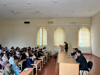 Ağdam Musiqi Kolleci Publik Hüquqi Şəxsin akt zalında “İnsan Hüquqları Aylığı” çərçivəsində maarifləndirmə tədbiri keçirilmişdir