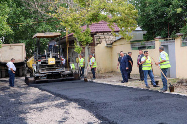 Ağdamda yollar əsaslı təmir edilib