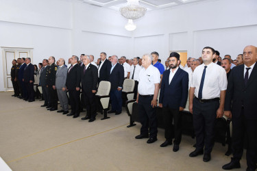 Ağdamda “Milli Mətbuat və Jurnalistika Günü” münasibətilə tədbir keçirilib