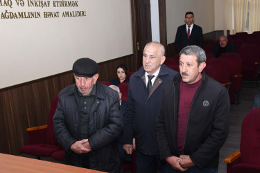 04 mart 2026-cı il tarixdə Ağdam Rayon İcra Hakimiyyətində vətəndaşların növbəti qəbulu keçirilib