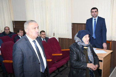 21 yanvar 2026-cı il tarixdə Ağdam Rayon İcra Hakimiyyətində vətəndaşların növbəti qəbulu keçirilib