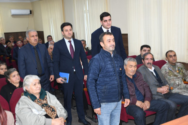 19 noyabr 2025-ci il tarixdə Ağdam Rayon İcra Hakimiyyətində vətəndaşların növbəti qəbulu keçirilib