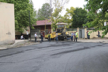 Ağdamda yollar əsaslı təmir edilib