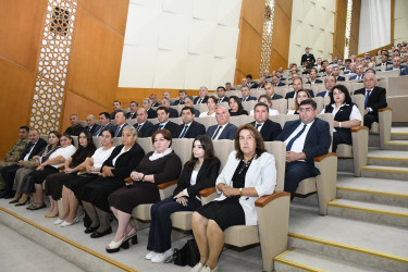 02.10.2026-cı il tarixdə Ağdamda Beynəlxalq Müəllimlər Günü qeyd edilib