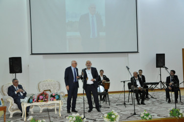 Ağdamda Azərbaycan Yazıçılar Birliyinin üzvü Nazim Muğanlının (Bağırov) 70 illik yubileyi qeyd edilib