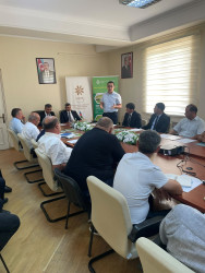 Ağdam rayonunda “Azərbaycan Respublikasının 2022–2026-cı illərdə sosial-iqtisadi inkişaf Strategiyası”nın təsdiq edilməsi haqqında Azərbaycan Respublikası Prezidentinin 22 iyul 2022-ci il tarixli 3378 nömrəli Sərəncamının 1.1.6.2-ci bəndinin (“İnvestorların problem və çətinliklərini həll etmək üçün mütəmadi dövlət–biznes dialoqu çərçivəsinin qurulması”) icrası ilə əlaqədar tədbir keçirilib