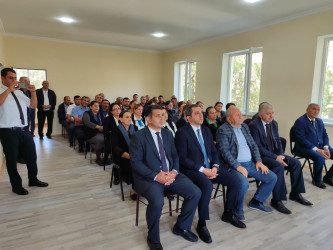 09 oktyabr 2025-ci il tarixdə Milli Məclisin deputatı Bəxtiyar Əliyev Ağdamda seçiciləri ilə görüşüb