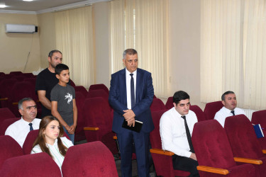 03 sentyabr 2025-ci il tarixdə Ağdam Rayon İcra Hakimiyyətində vətəndaşların növbəti qəbulu keçirilib