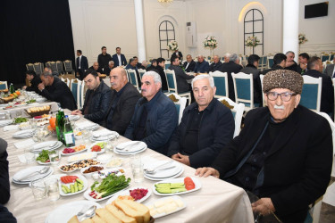 12.03.2026-cı il tarixdə Ağdamda Müqəddəs Ramazan ayı münasibətilə iftar mərasimi təşkil olunub