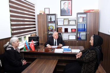 29 aprel 2026-cı il tarixdə Ağdam Rayon İcra Hakimiyyətində vətəndaşların növbəti qəbulu keçirilib