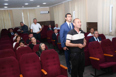 10 iyun 2026-cı il tarixində Ağdam Rayon İcra Hakimiyyətində vətəndaşların növbəti qəbulu keçirilib