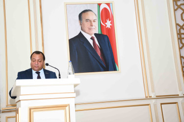 Ağdamda  05 İyun-Su təsərrüfatı və meliorasiya işçilərinin peşə bayramı günü münasibətilə tədbir keçirilib