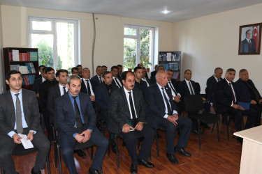 Ağdamda Ümumdünya Statistika Günü münasibətilə tədbir keçirilib