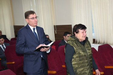 05 noyabr 2025-ci il tarixdə Ağdam Rayon İcra Hakimiyyətində vətəndaşların növbəti qəbulu keçirilib