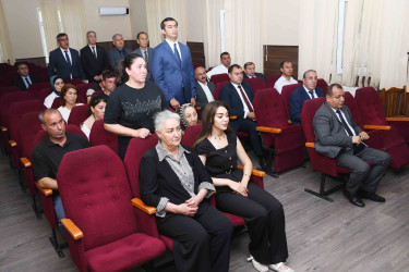 10 iyun 2026-cı il tarixində Ağdam Rayon İcra Hakimiyyətində vətəndaşların növbəti qəbulu keçirilib