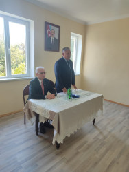 09 oktyabr 2025-ci il tarixdə Milli Məclisin deputatı Bəxtiyar Əliyev Ağdamda seçiciləri ilə görüşüb