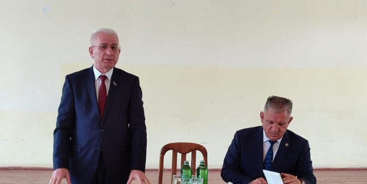 05.06.2025-ci il tarixdə Milli Məclisin deputatı Bəxtiyar Əliyev Ağdamda seçiciləri ilə görüşüb