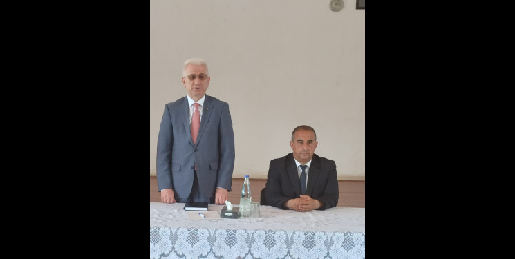 22 may 2025-ci il tarixdə Milli Məclisin deputatı Bəxtiyar Əliyev Ağdamda seçiciləri ilə görüşüb