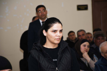 Ağdam Rayon İcra Hakimiyyətinin başçısı Vaqif Həsənovun Bakı şəhəri, Qaradağ rayonu Ümid qəsəbəsində səyyar qəbul-görüşü keçirilib