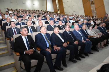 Sentyabrın 14-də Yeni Azərbaycan Partiyası (YAP) Ağdam rayon təşkilatının XII konfransı keçirilib