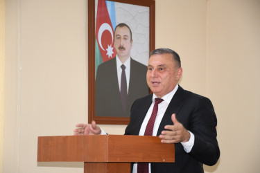 Ağdam Rayon İcra Hakimiyyəti başçısının birinci müavini Allahverən Əliyevin 70 illik yubileyinə həsr olunmuş tədbir keçirilib
