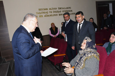 26 noyabr 2025-ci il tarixdə Ağdam Rayon İcra Hakimiyyətində vətəndaşların növbəti qəbulu keçirilib