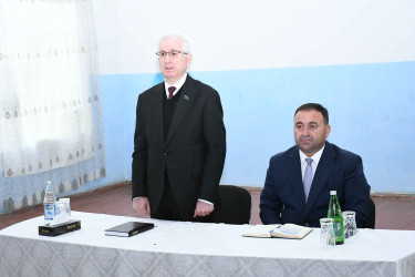 29 oktyabrda Milli Məclisin deputatı Bəxtiyar Əliyev Ağdamda seçiciləri ilə görüşüb