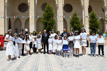 Ağdamda “Konstitusiya və Suverenlik İli” çərçivəsində 1 İyun - Uşaqların Beynəlxalq Müdafiəsi Günü münasibətilə tədbir keçirilib