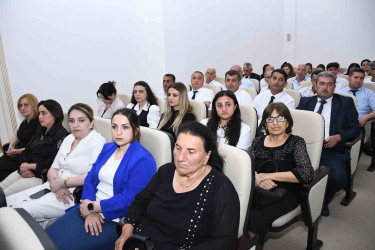 12 iyun 2026-ci il tarixində Ağdamda 15 İyun-Milli Qurtuluş Günü münasibətilə tədbir keçirilib