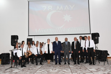 Ağdamda “Konstitusiya və Suverenlik İli” çərçivəsində 28 May- Müstəqillik gününə həsr olunmuş tədbir keçirilib