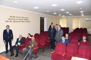 17 sentyabr 2025-ci il tarixdə Ağdam Rayon İcra Hakimiyyətində vətəndaşların növbəti qəbulu keçirilib