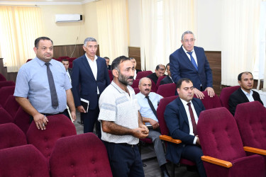 30 sentyabr 2026-cı il tarixində Ağdam Rayon İcra Hakimiyyətində vətəndaşların növbəti qəbulu keçirilib