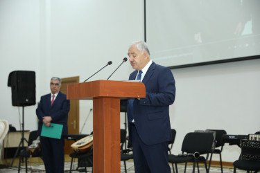 Ağdamda tarix elmləri doktoru Nazim Məmmədovun 65 illik yubiley tədbiri keçirilib