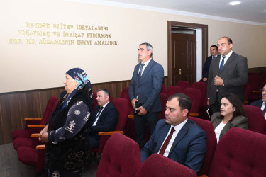 29 aprel 2026-cı il tarixdə Ağdam Rayon İcra Hakimiyyətində vətəndaşların növbəti qəbulu keçirilib