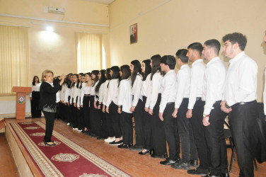Ağdam Musiqi Kollecində 8 Mart - Beynəlxalq Qadınlar Gününə həsr olunmuş konsert proqramı təşkil edilib