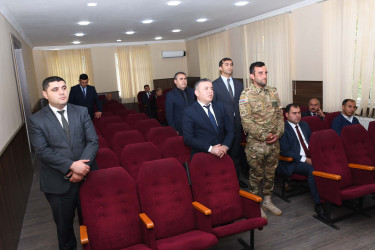29 aprel 2026-cı il tarixdə Ağdam Rayon İcra Hakimiyyətində vətəndaşların növbəti qəbulu keçirilib