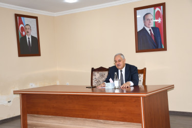 10 sentyabr 2025-ci il tarixdə Ağdam Rayon İcra Hakimiyyətində vətəndaşların növbəti qəbulu keçirilib