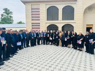 Ağdamda Vətən Müharibəsi şəhidi Quliyev Şəhriyar Nəsib oğlunun xatirəsinə həsr olunmuş “Qəhrəmanlığın Şəhriyar Zirvəsi”  filminin təqdimat mərasimi baş tutub