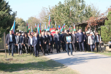 1993-cü ildə itkin düşmüş Səfərov Cahangir Səfəralı oğlunun Ağdamda dəfn mərasimi baş tutub