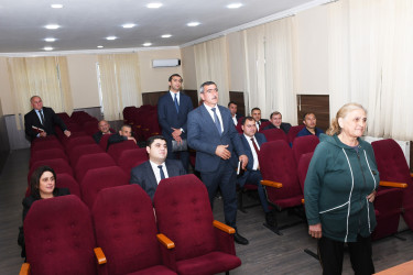 22 aprel 2026-cı il tarixdə Ağdam Rayon İcra Hakimiyyətində vətəndaşların növbəti qəbulu keçirilib