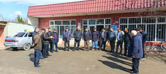 Ağdam Rayon İcra Hakimiyyəti başçısının inzibati ərazi dairələri üzrə nümayəndəlikləri tərəfindən fermerlər arasında maarifləndirmə işləri davam etdirilir