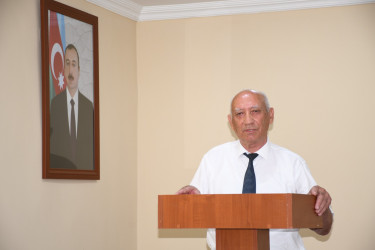 Ağdam Rayon İcra Hakimiyyəti başçısının birinci müavini Allahverən Əliyevin 70 illik yubileyinə həsr olunmuş tədbir keçirilib